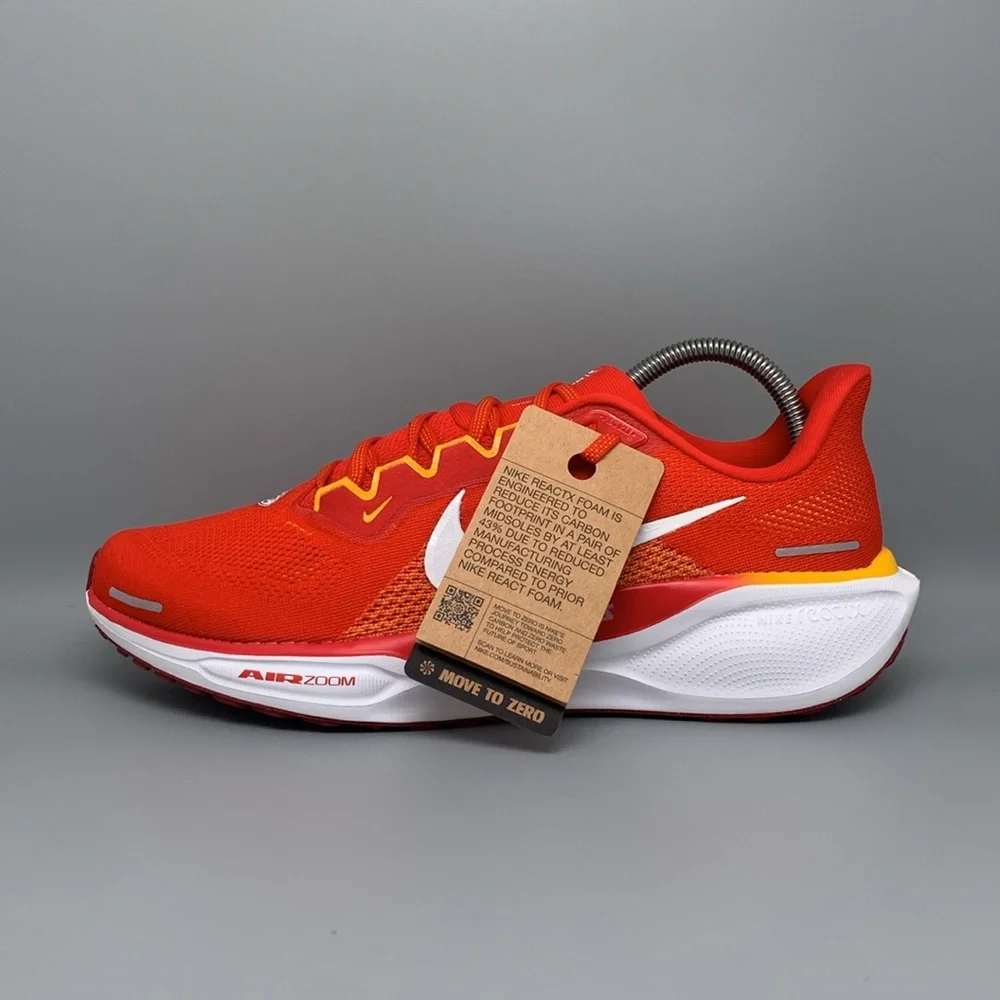 Nike Air Zoom‎ Pegasus 41 KC Chiefs Running Shoes FZ5079-600 Men’s Sz 10.5 NWT